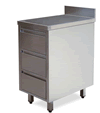 Stainless steel Chest of Drawers