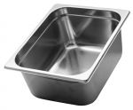 GN1 / 2 325 × 265 mm stainless steel containers and lids