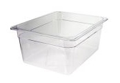 GN1 / 2 325 × 265 mm polycarbonate containers and lids