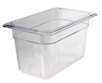 GN 1/4 265x162 mm GN 1/4 polycarbonate containers and lids