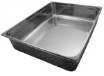 GN 2/1 650x530 mm stainless steel containers and lids
