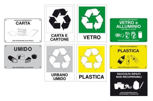 Etiquetas para el reciclaje