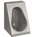 LX3300 enclosed urinal in satin stainless steel AISI 304 320X310X430 mm