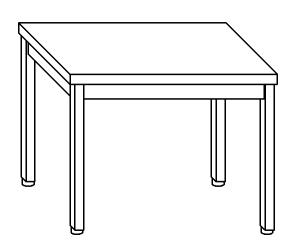 mesa de trabajo TL5002 en acero inoxidable AISI 304