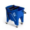 0B006415 Squizzy Roll Bucket - Blue - With Wheels