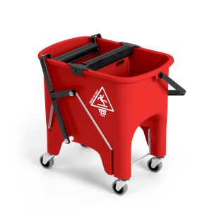 0R006415 Squizzy Roll Bucket - Red - With Wheels