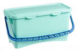 0B003215X Hermetic Bcs 20 L bucket - Green with blue handle