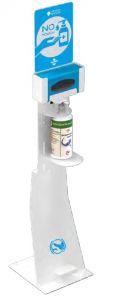 T789153 Professional pedal sanitizing station - White
