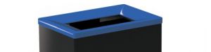 T790435 Perfil metálico azul para papelera T790402
