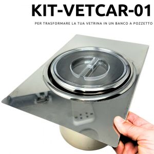 KIT-VETCAR-01 to transform your showcase into a cockpit counter - cop version. Polycarbonate
