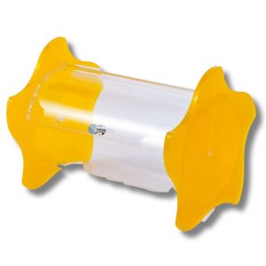 AG00605 Porta palette a cilindro con laterali colore giallo