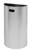 T773046 Brushed stainless steel Wall mounted waste bin 40 liters